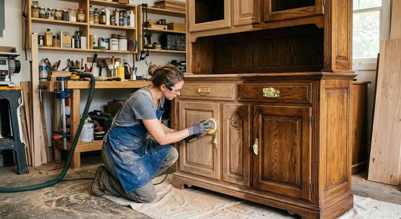 Kitchen Cupboard Refinishing in Terre Haute, IN